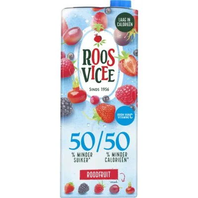 Roosvicee 50/50 Roodfruit