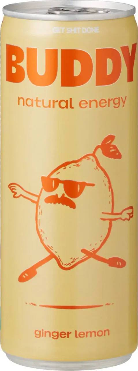 Energy drink citroen gember