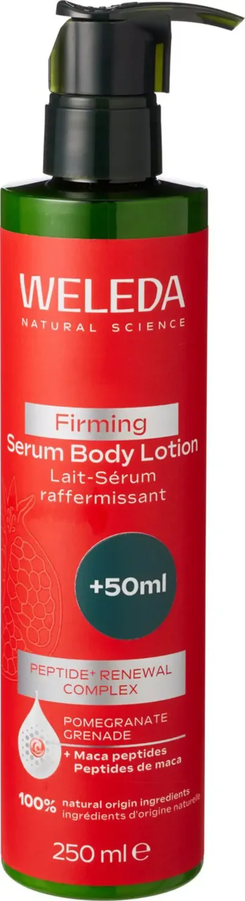 Verstevigende serum body lotion granaatappel