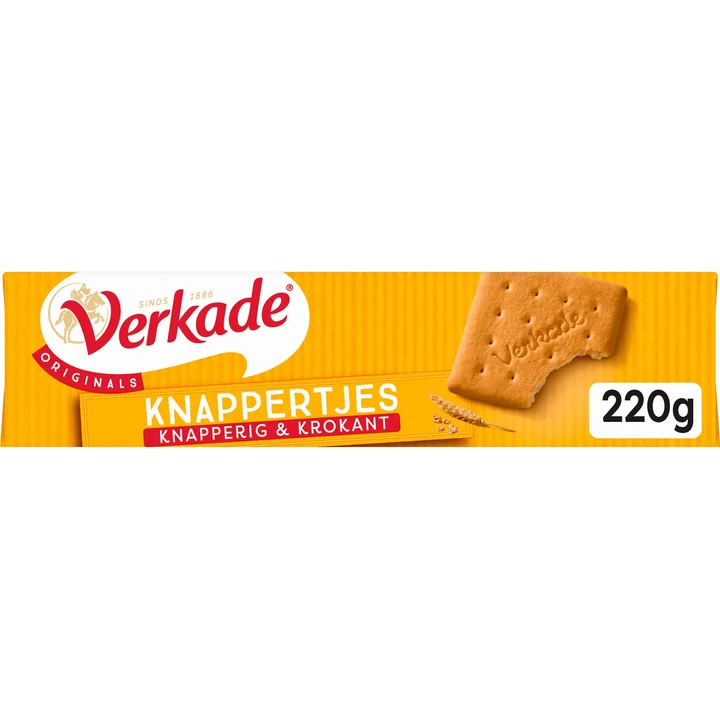 Verkade Originals Knappertjes Knapperig & Krokant 220 g