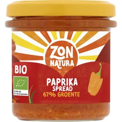 Zonnatura Paprika spread 67% groente