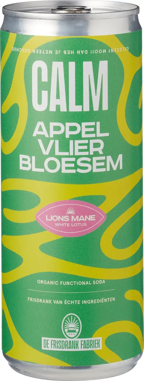 Calm frisdrank appel vlierbloesem