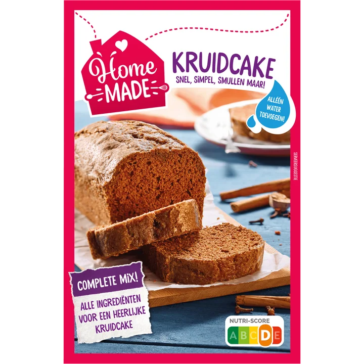 HomeMade Complete Mix voor Kruidcake 450 g