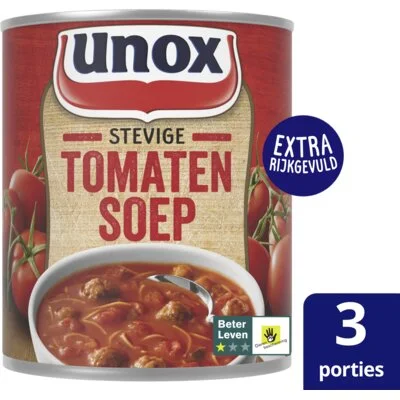 Unox Stevige tomatensoep