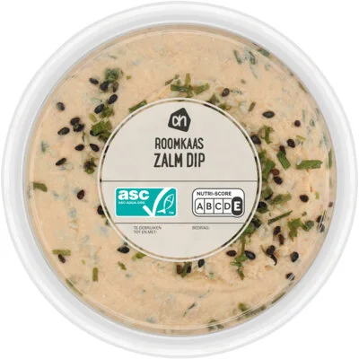AH Roomkaas zalm dip