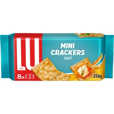 LU Mini Crackers Zout 8 x 5 Stuks 250g