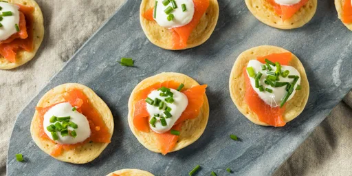 Blini's met zalm