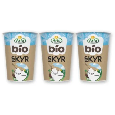 Arla Biologisch skyr naturel yoghurt 2-pack