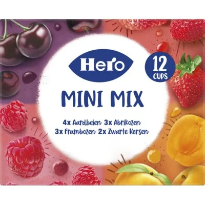 Hero Fruitspread Mini Mix 12 x 20g