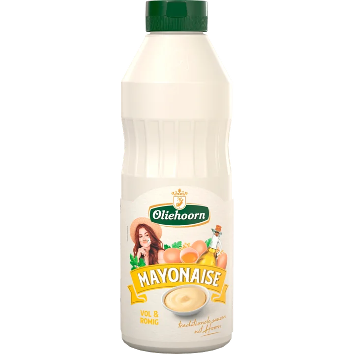 Oliehoorn Mayonaise Vol & Romig 750 ml