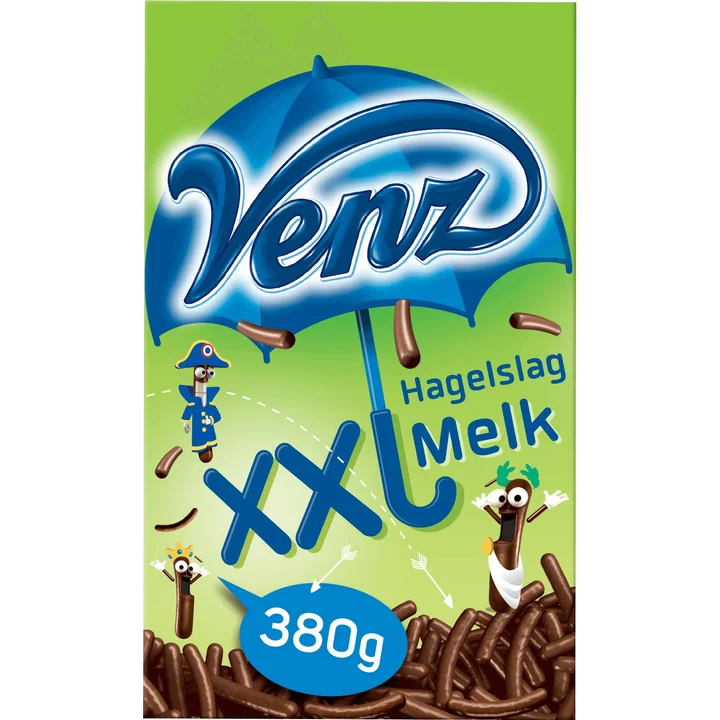 venz XXL hagelslag melk 380 g