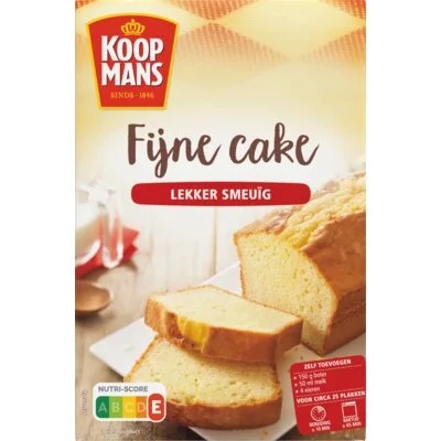 Koopmans Fijne Cake Bakmix 400 g