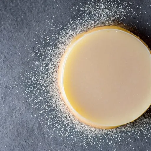 Agar agar met kokosmelk (gelatine pudding)