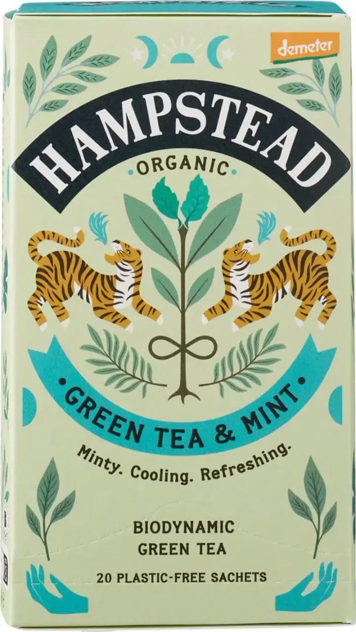 Groene thee munt