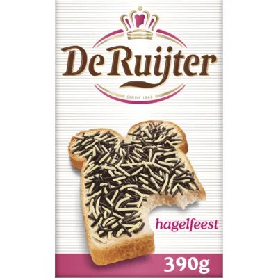 De Ruijter Hagelslag Mix Puur en Vanille 390 g