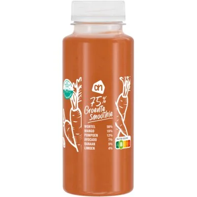 AH 75% groente smoothie wortel mango