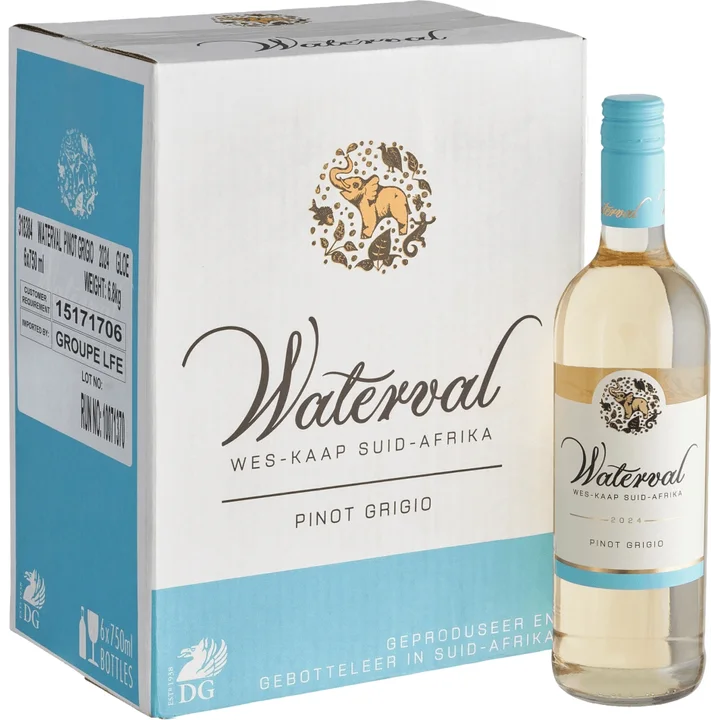 Waterval - Pinot Grigio - 6 x 750ML