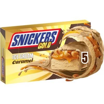 Snickers Gold ice bar