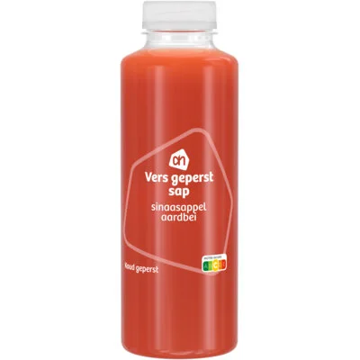 AH Vers geperst sap sinaasappel aardbei