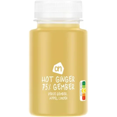 AH Hot ginger 75% gember verse gember appel