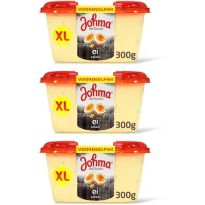 Johma Ei salade XL voordeelpak 3-packb