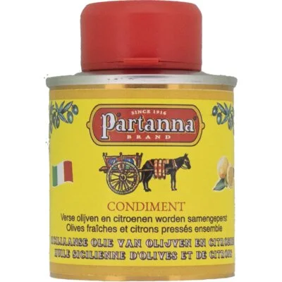 Partanna Olijfolie citroen condiment