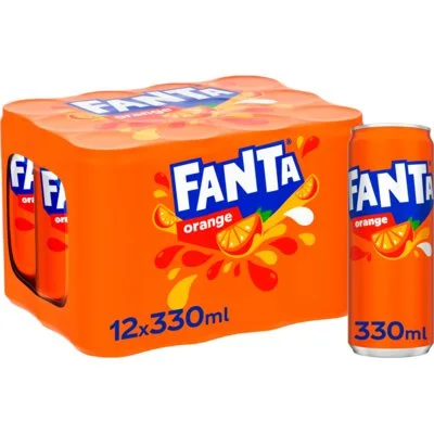 Fanta Orange 12-pack