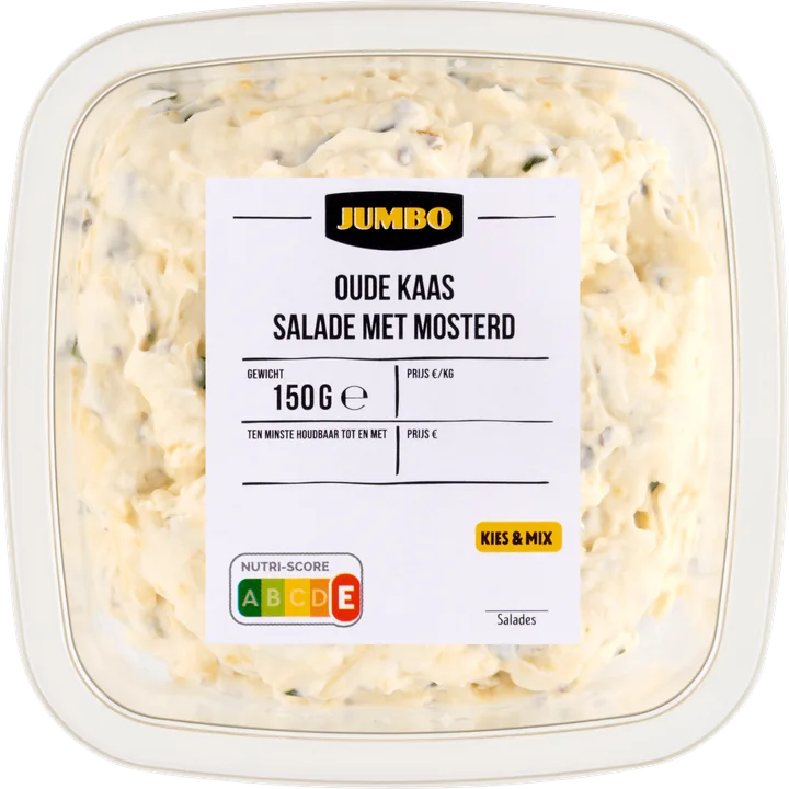 Jumbo Oude Kaas Salade met Mosterd 150 g