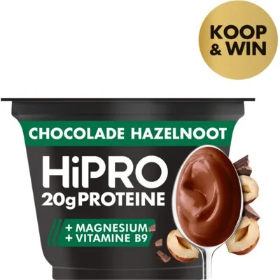 HiPRO Protein pudding chocolade hazelnoot