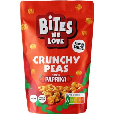 BitesWeLove Crunchy Peas Smoked Paprika 100 g