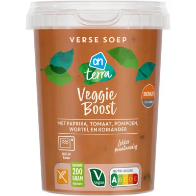 AH Terra Verse soep veggie boost paprika tomaat