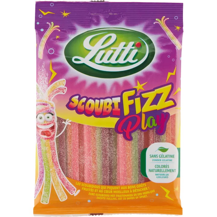Lutti ScoubiFizz Play 180 g