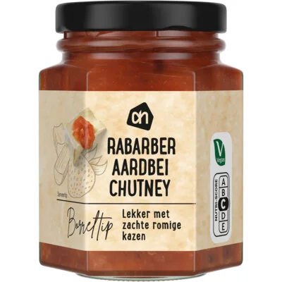 AH Rabarber aardbei chutney