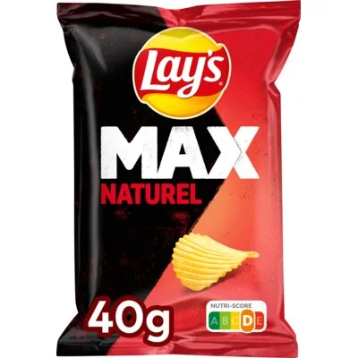 Lay's Max naturel 20-pack