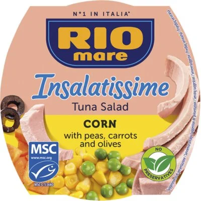 Rio Mare Insalatissime tuna salad mais