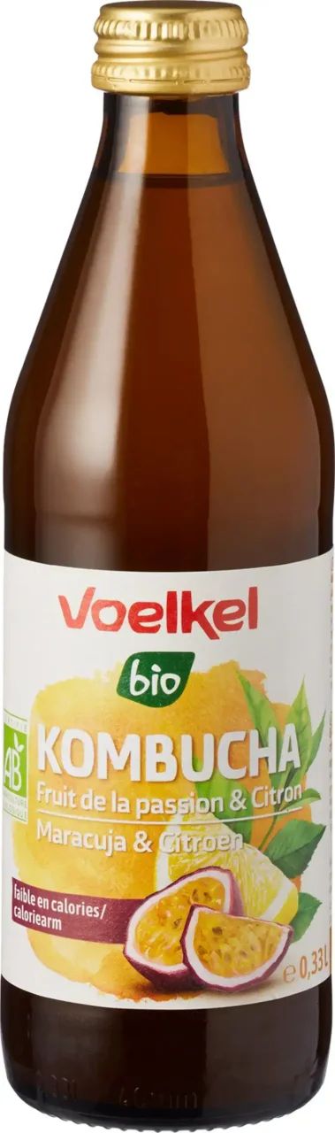 Kombucha passionfruit lemon