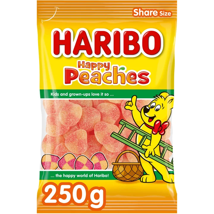 Haribo Happy Peaches 250 g