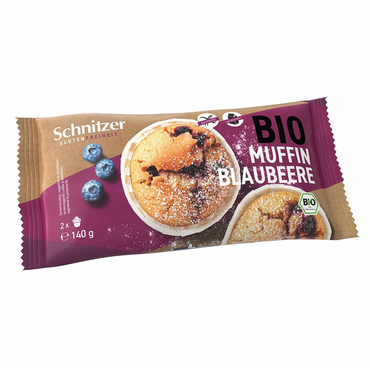 Muffin bosbessen (glutenvrij)