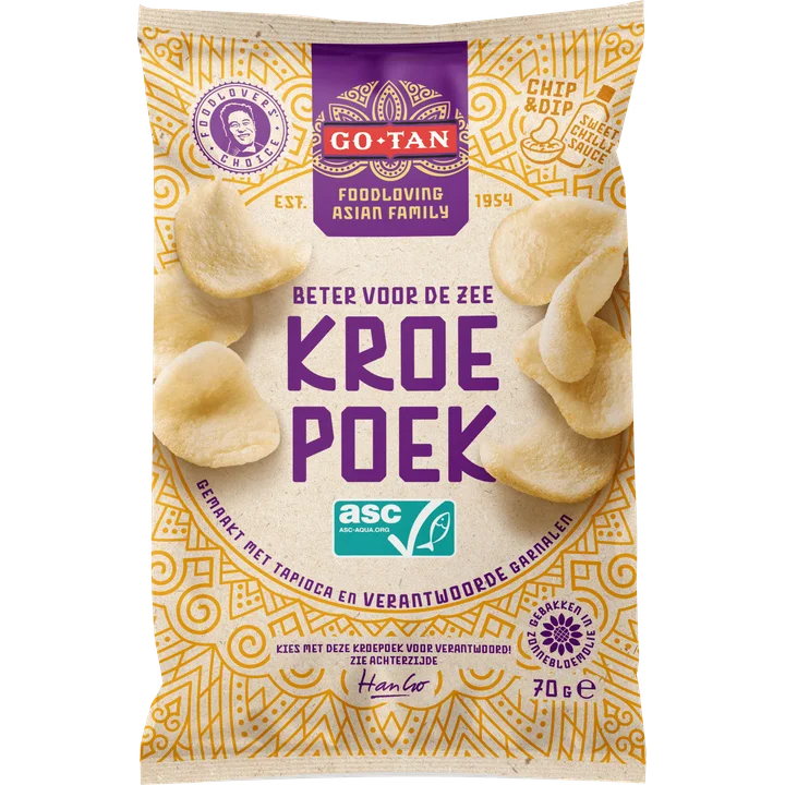 Go-Tan Kroepoek naturel ASC 70g