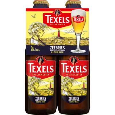 Texels Zeebries blond speciaalbier 4-pack