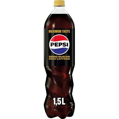 Pepsi Zero sugar zero caffeine