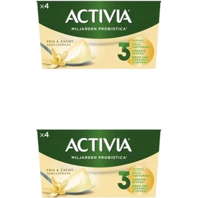 Activia Yoghurt vanille 2-pack