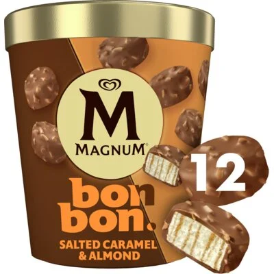 Magnum Bonbon salted caramel & almond