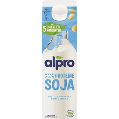 Alpro Sojadrink original gekoeld