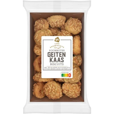 AH Roomboter geiten kaas biscuits