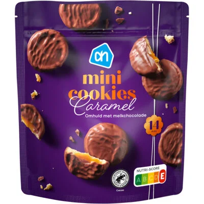 AH Cookie bites karamel koekjes