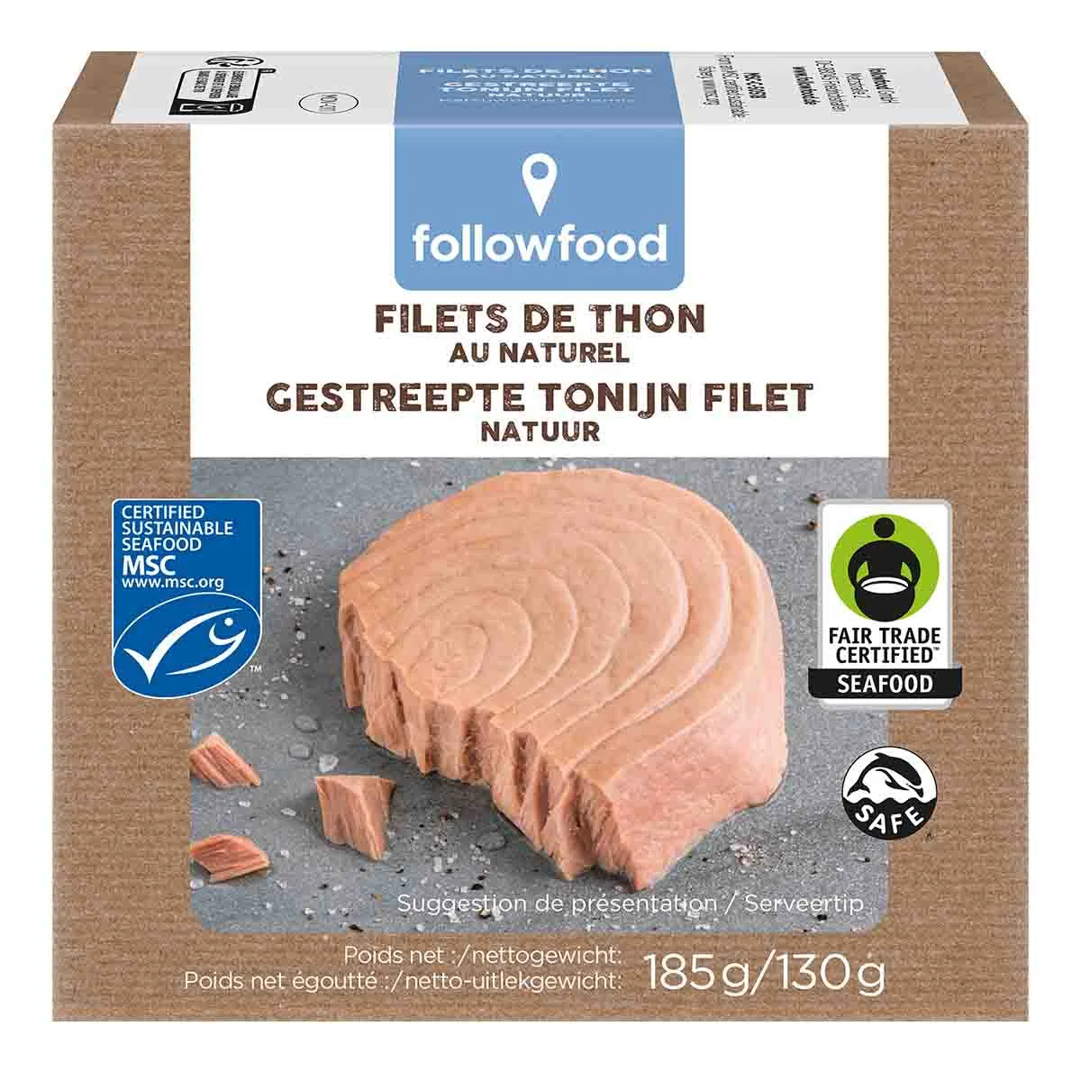 Gestreepte tonijnfilet