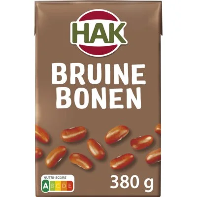 Hak Bruine Bonen 380 g