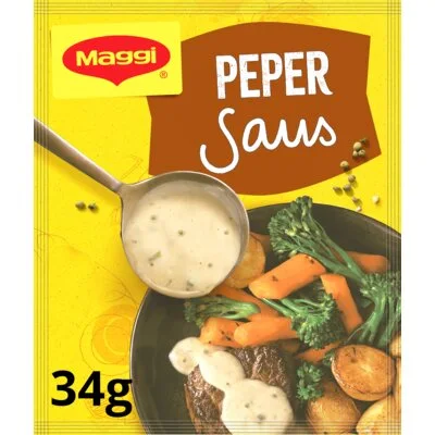 Maggi Peper Saus 34 g