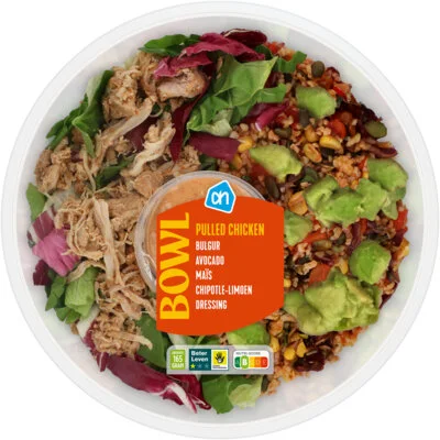 AH Saladbowl pulled chicken